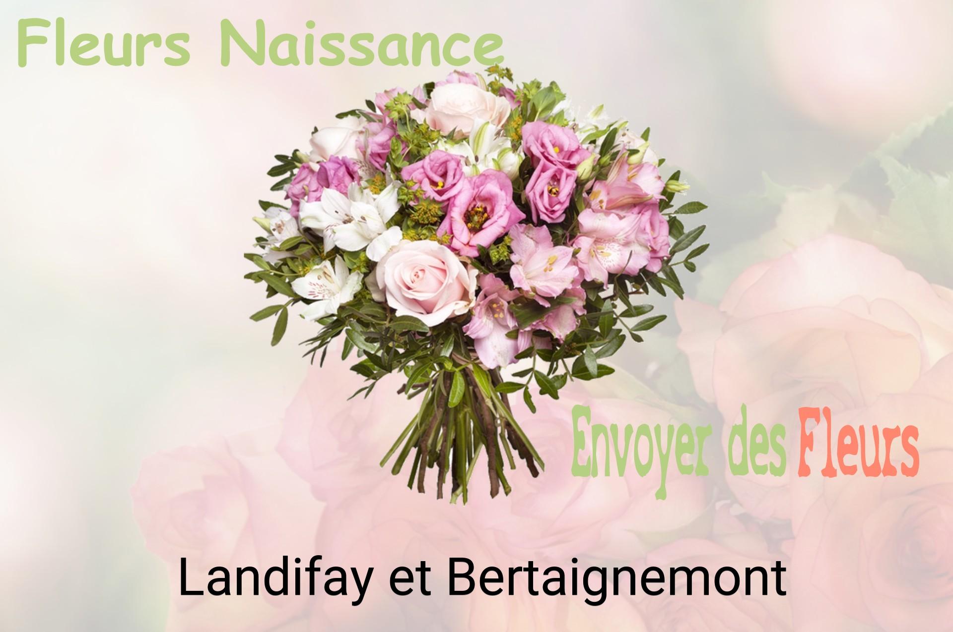 Bouquet de fleurs de naissance livré à Landifay-et-Bertaignemont