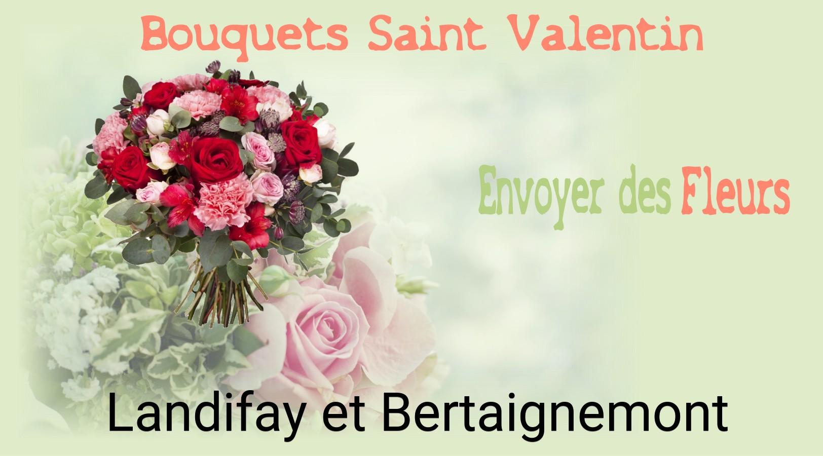 Roses de Saint-Valentin livrées à Landifay-et-Bertaignemont